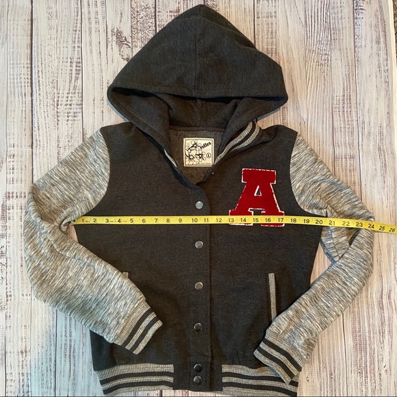 Reflex Varsity Letterman Jacket.  Size Junior Large. EUC. - Picture 5 of 9